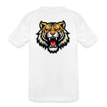 Tigre - T-shirt bio Premium Enfant - blanc - Dos