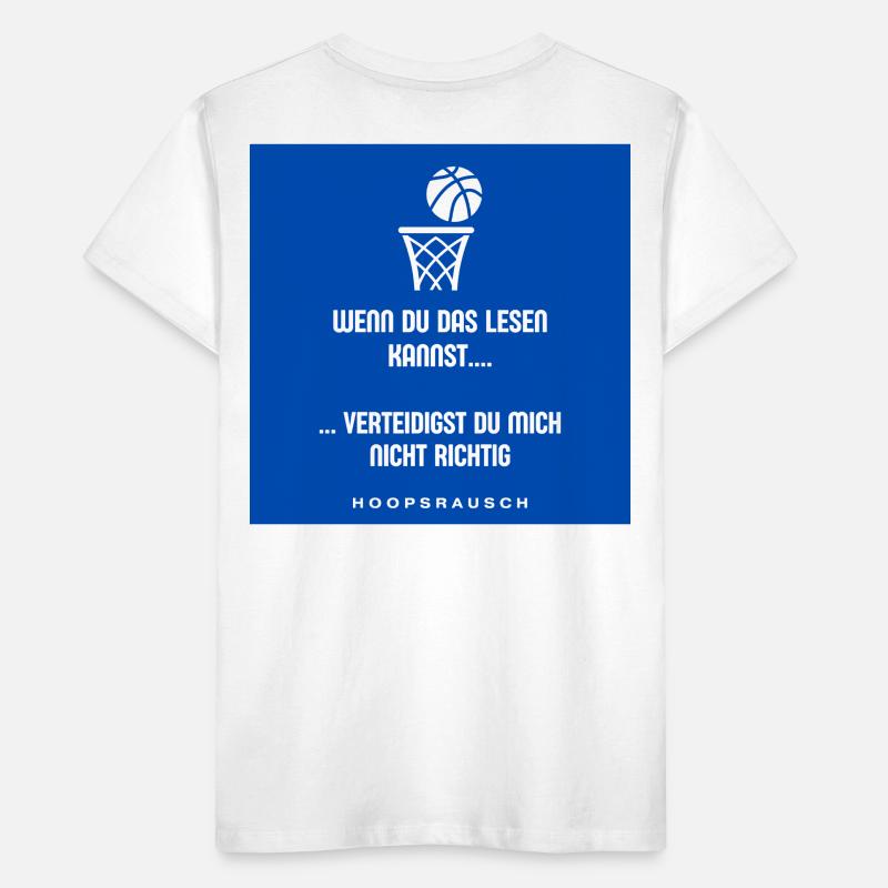 Lesen oder Verteidigen Spruch Hoopsrausch Kinder Premium Bio T-Shirt