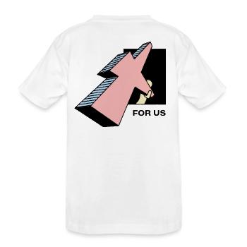 For Us - T-shirt bio Premium Enfant - blanc - Dos