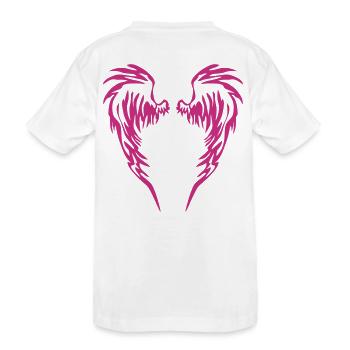 Ailes d'ange - T-shirt bio Premium Enfant - blanc - Dos