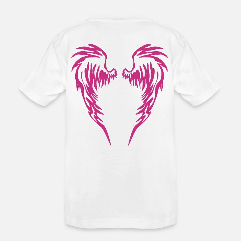 Ailes d'ange - T-shirt bio Premium Enfant - blanc