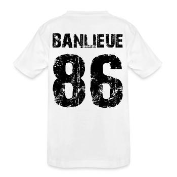 banlieue 86 - T-shirt bio Premium Enfant - blanc - Dos