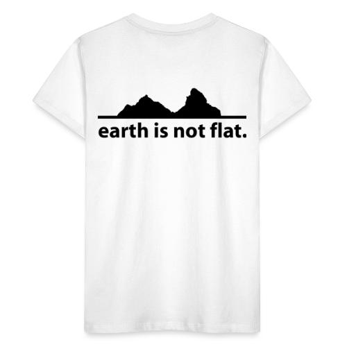 earth is not flat. - Kinder Premium Bio T-Shirt
