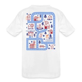 Rue vivante - T-shirt bio Premium Enfant - blanc - Dos
