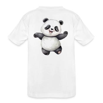 Panda / Classe Panda - T-shirt bio Premium Enfant - blanc - Dos