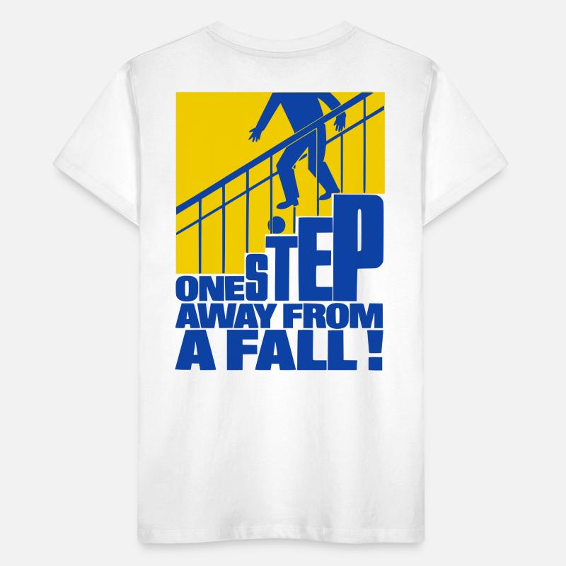 One Step Away from a Fall T-shirt bio Premium Enfant