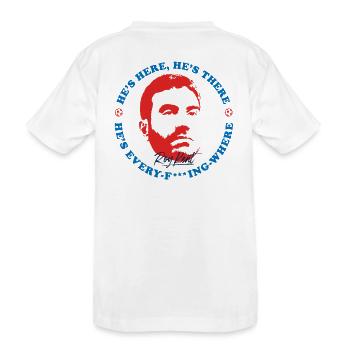 Ted Lasso Logo Et Ècriture Avec Roy Kent - T-shirt bio Premium Enfant - blanc - Dos