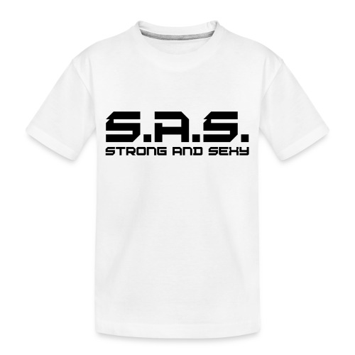 sas2 png - Kinderen premium biologisch T-shirt