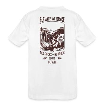 Elevate at Bryce - T-shirt bio Premium Enfant - blanc - Dos