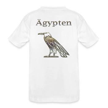 Ägypten 62 - Kinder Premium Bio T-Shirt - Weiß - Hinten