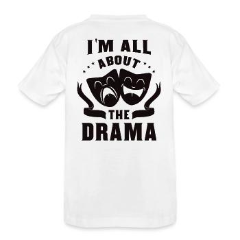théâtre - T-shirt bio Premium Enfant - blanc - Dos