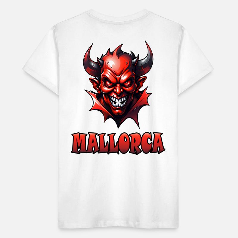Mallorca with Red Devil Kids' Premium Organic T-Shirt