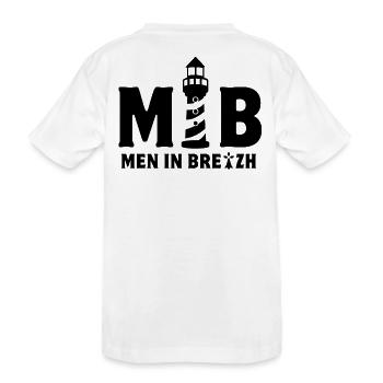 bretagne, breton, celte - T-shirt bio Premium Enfant - blanc - Dos