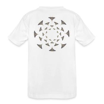 Symbole graphique - T-shirt bio Premium Enfant - blanc - Dos