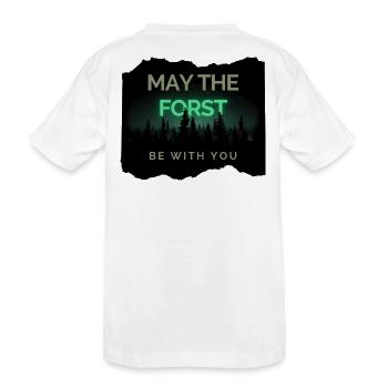 Que le Forst soit avec vous ! - T-shirt bio Premium Enfant - blanc - Dos