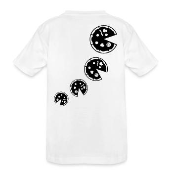 pizza pizza - T-shirt bio Premium Enfant - blanc - Dos