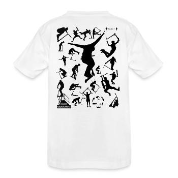 All stars 1 - T-shirt bio Premium Enfant - blanc - Dos