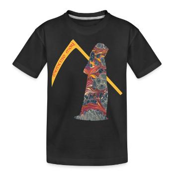 Pense que tu vas mourir e 227 Fauchenmann - T-shirt bio Premium Enfant - noir - Devant