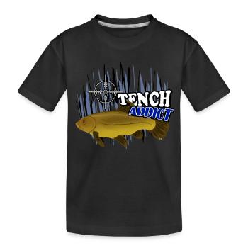 Schleie - Kinder Premium Bio T-Shirt - Schwarz - Vorne