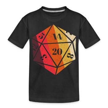 RPG RPG jeux de rôle sur table jeu de rôle de joueur - T-shirt bio Premium Enfant - noir - Devant