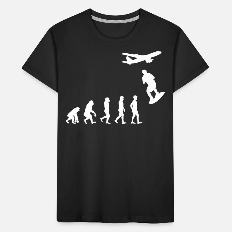 Skysurf Parachutisme Parachutisme Evolution T-shirt bio Premium Enfant