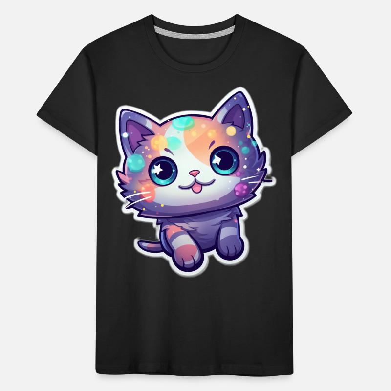 ein süßes Kätzchen Kinder Premium Bio T-Shirt