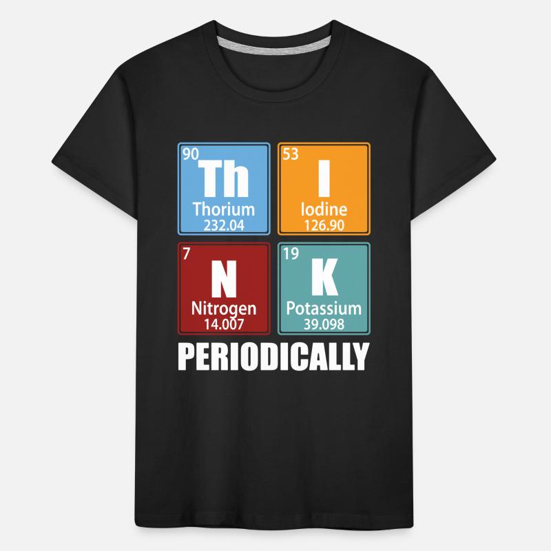 Think Periodically - Periodic Table Elements Kids' Premium Organic T-Shirt