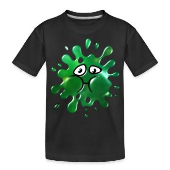Slimey malade - T-shirt bio Premium Enfant - noir - Devant