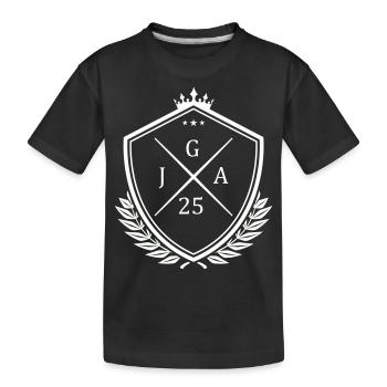 Enterrement de vie de garçon 25 Enterrement de vie de garçon - T-shirt bio Premium Enfant - noir - Devant