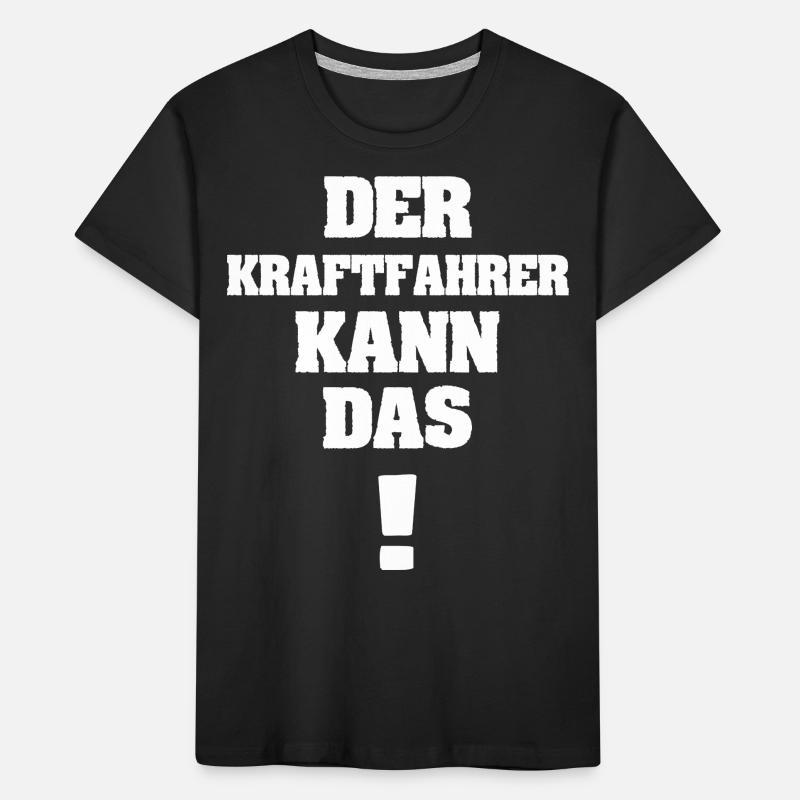 Drivers as Funny Kids' Premium Organic T-Shirt