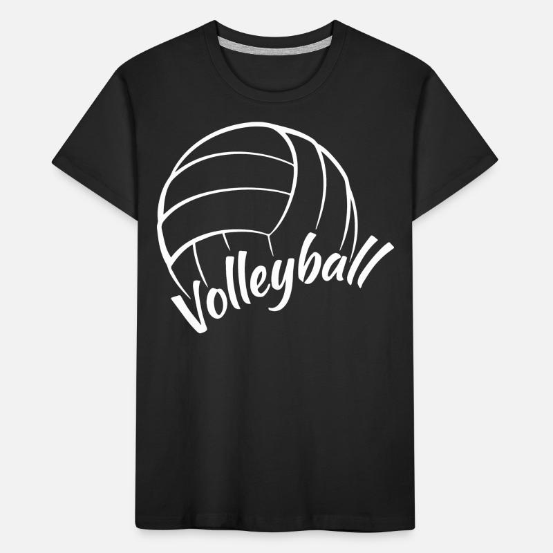 Volley-ball T-shirt bio Premium Enfant