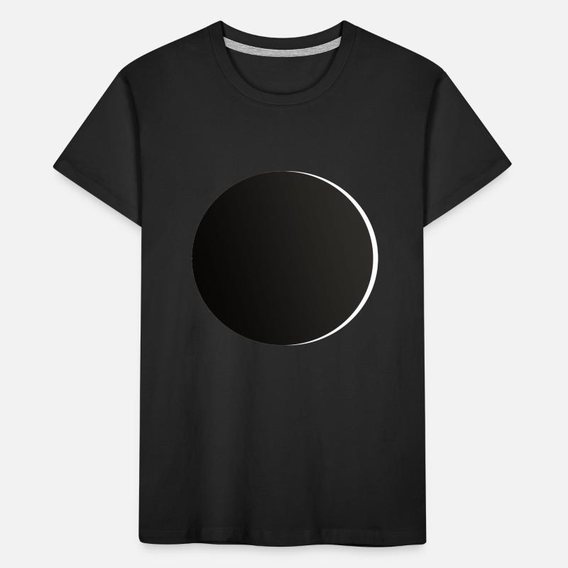 disque Eclipse chemise anche T-shirt bio Premium Enfant