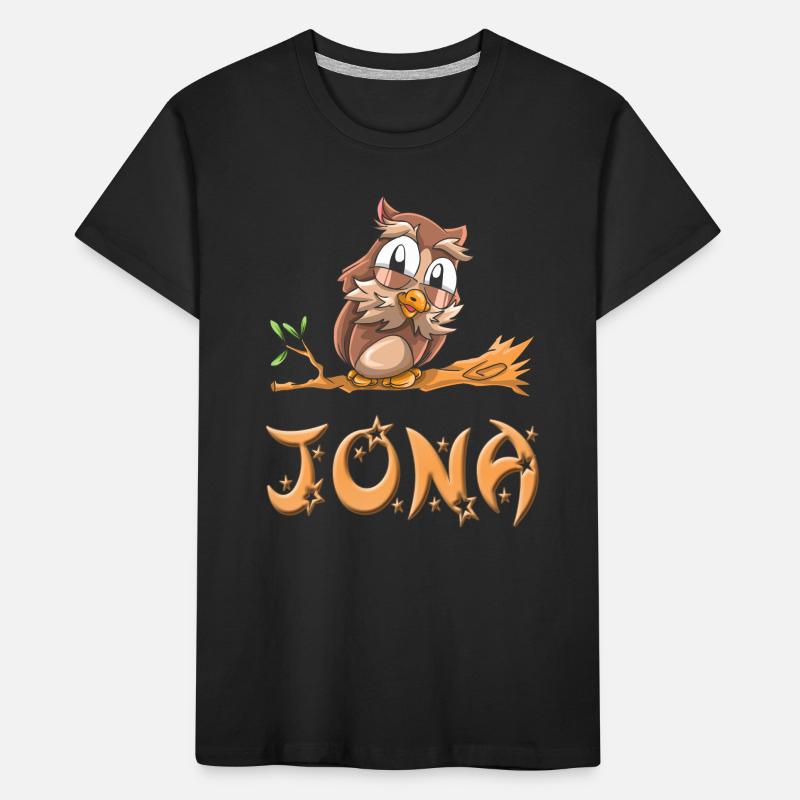 Owl Jonah Kids' Premium Organic T-Shirt