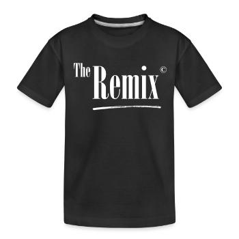 the remix partnerlook vater sohn avec l’original - T-shirt bio Premium Enfant - noir - Devant