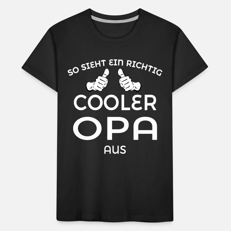 Cooler Opa Kinder Premium Bio T-Shirt