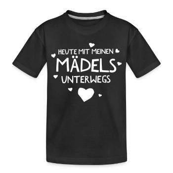 Junggesellinnenabschied - Kinder Premium Bio T-Shirt - Schwarz - Vorne