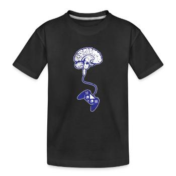 Gaming Gaming Gaming Gaming Gaming Gaming Gaming - Kids' Premium Organic T-Shirt - black - Front