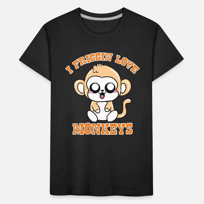 monkey Kids' Premium Organic T-Shirt