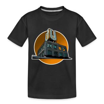 Dortmund - Kids' Premium Organic T-Shirt - black - Front