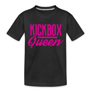 Kickboxing kickboxing - T-shirt bio Premium Enfant - noir - Devant