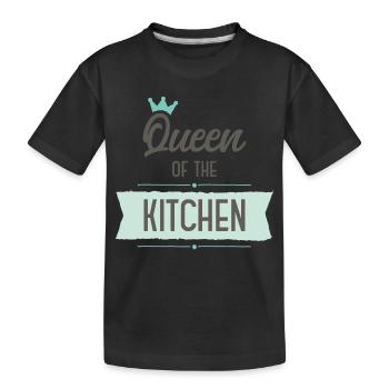 Cuire - T-shirt bio Premium Enfant - noir - Devant