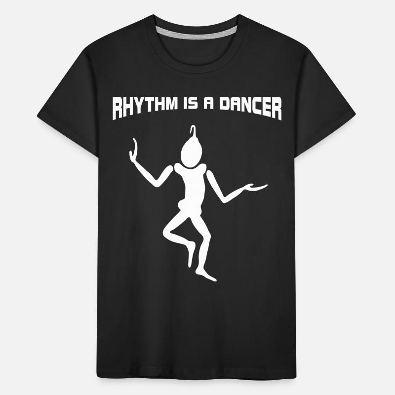 Dancing - Rhythm is a dancer Kids' Premium Organic T-Shirt