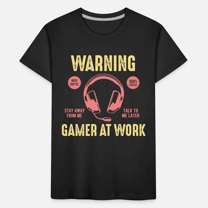Computer games Kids' Premium Organic T-Shirt