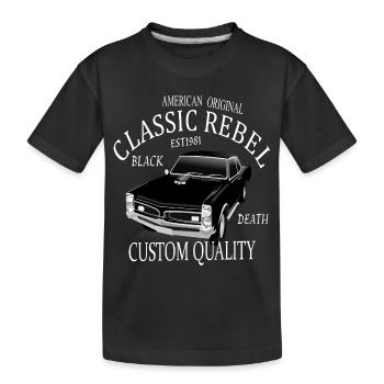American Classic rebel - T-shirt bio Premium Enfant - noir - Devant