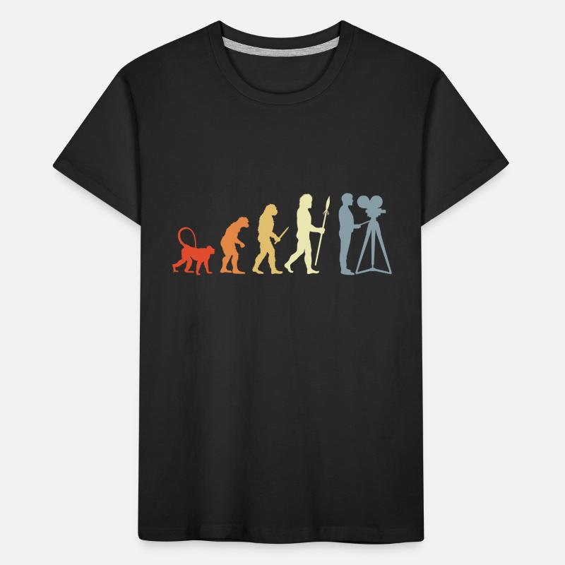 Kameramann Evolution Kinder Premium Bio T-Shirt