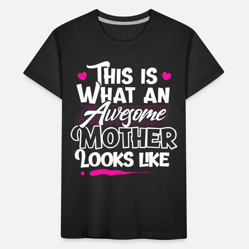 Mama Mutter Kinder Premium Bio T-Shirt