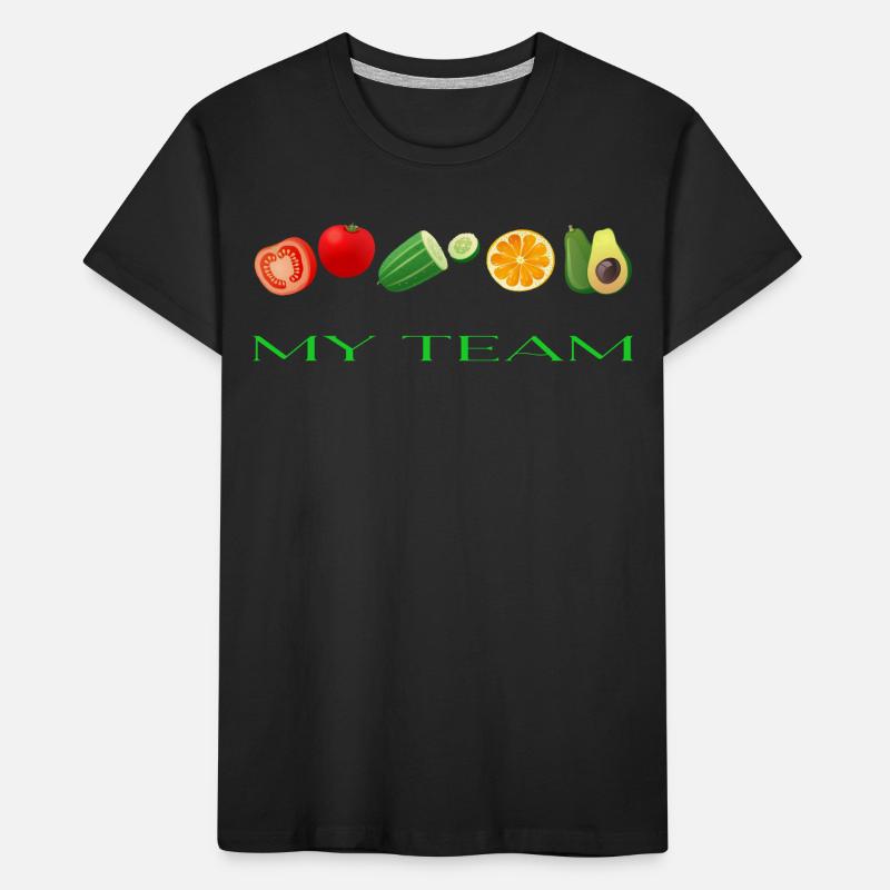 Vegetables Kids' Premium Organic T-Shirt