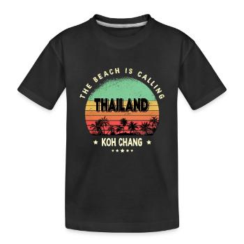 Koh Chang Thaïlande - T-shirt bio Premium Enfant - noir - Devant
