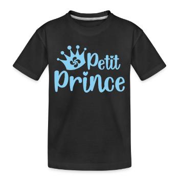 Petit Prince Basque - T-shirt bio Premium Enfant - noir - Devant