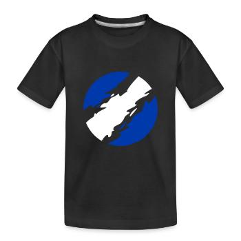 Griechenland - Kinder Premium Bio T-Shirt - Schwarz - Vorne